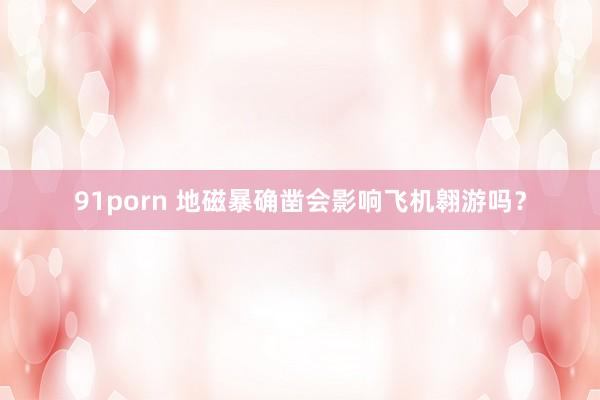 91porn 地磁暴确凿会影响飞机翱游吗？