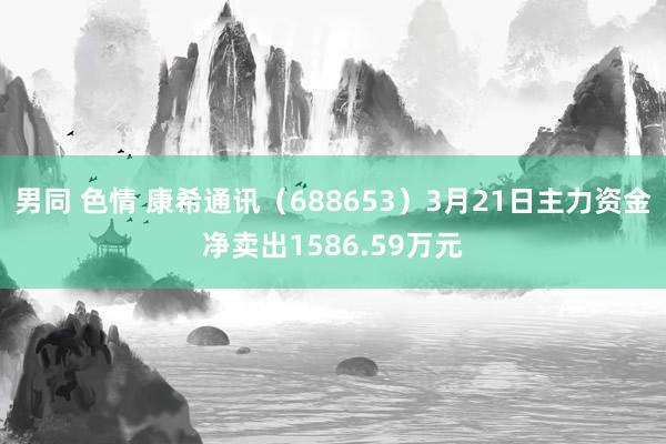 男同 色情 康希通讯（688653）3月21日主力资金净卖出1586.59万元